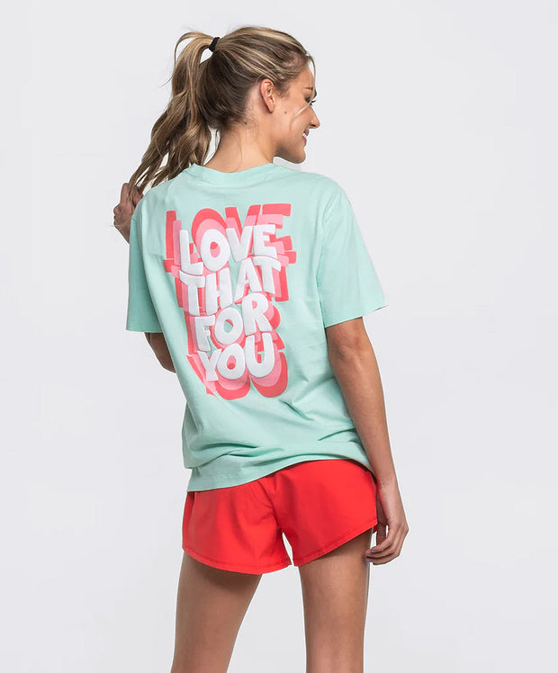 Southern Shirt Co - Think Positive Puff Print Tee