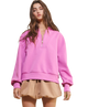 Hartley Half Zip - Up Scuba Sweatshirt LS