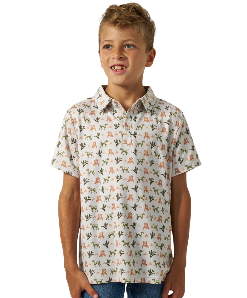 Burlebo - Youth Mallard Duck Dog Performance Polo