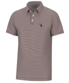 LOCAL BOY Striped polo shirt with a small logo on a white background