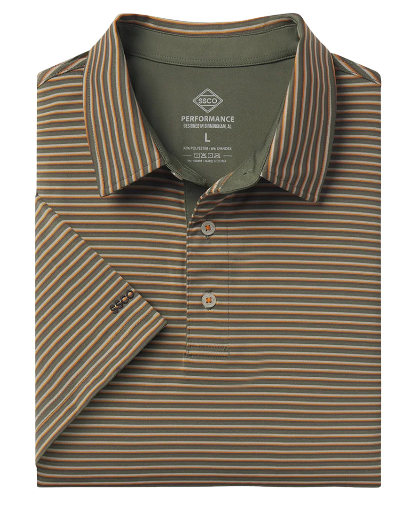 Southern Shirt Co - Crestline Stripe Polo