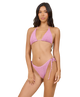 Golden Hour Shimmer Triangle Bikini Top