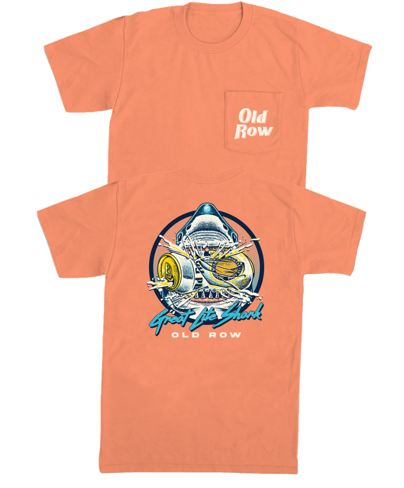 Old Row - The Great Lite Shark Pocket Tee