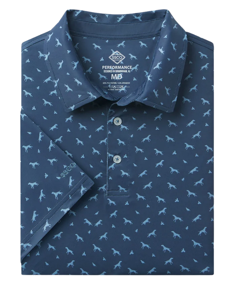Southern Shirt Co - Uplands Unleashed Printed Polo