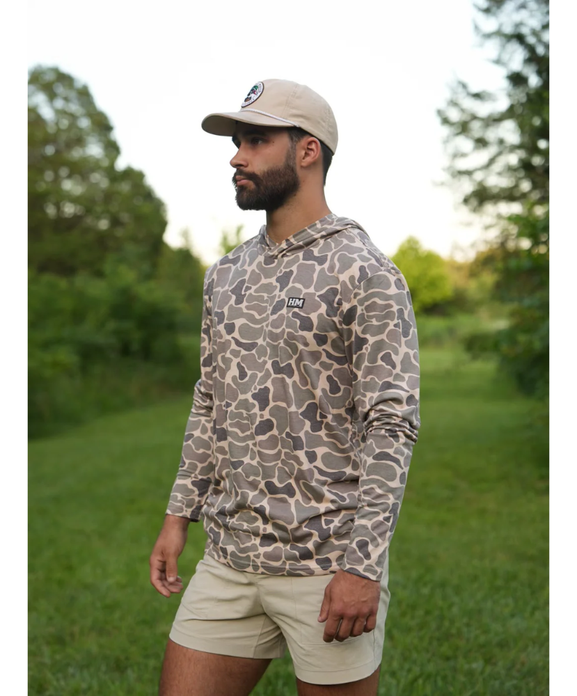 Hurricane Marsh - Midwest Marsh Camo Performance Hoodie