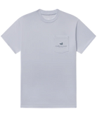 Light gray t-shirt with a small Southern Marsh logo on the chest against a white background