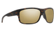 Maui Jim Sunglasses with tortoiseshell frame and goldpolarized  mirror lenses on a white background