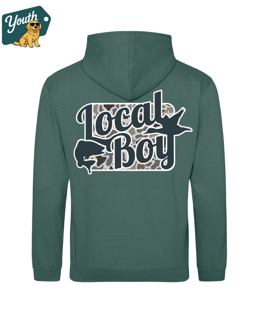 Local Boy - Youth Open Season Localflage Hoodie