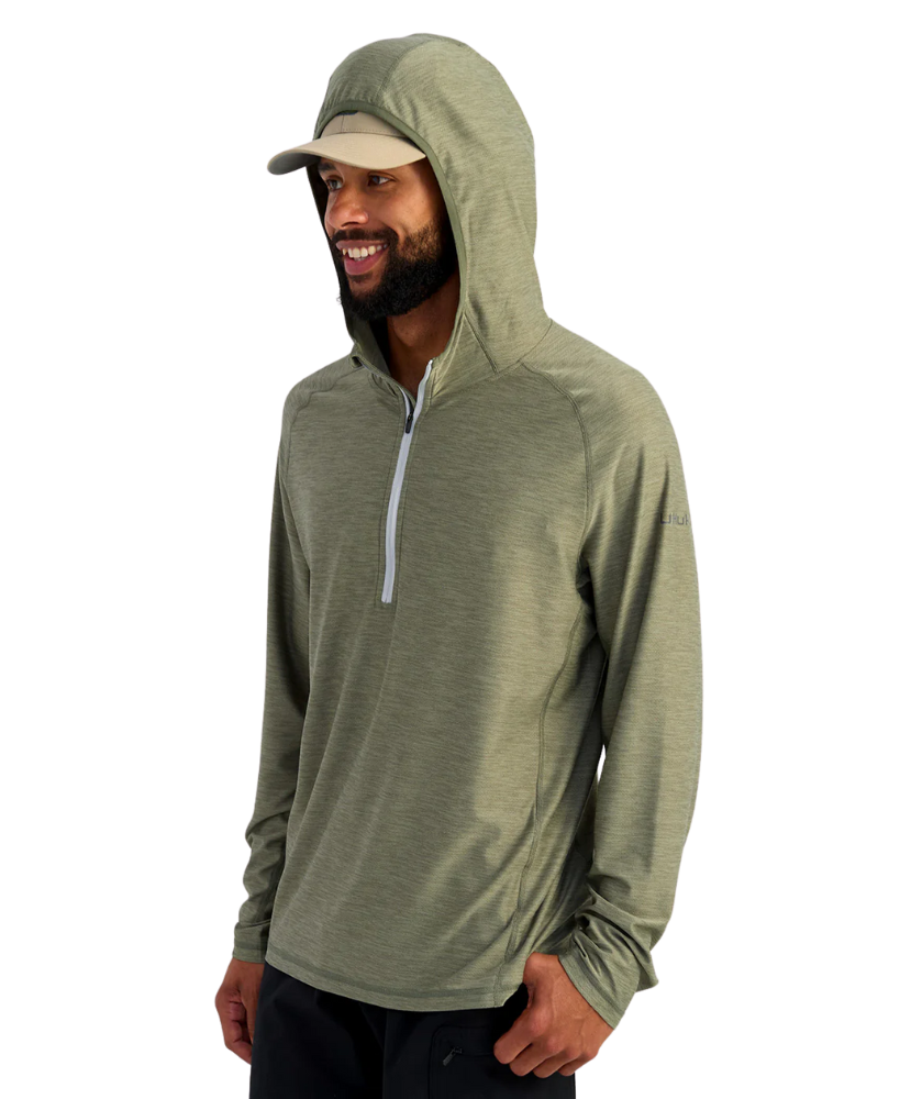 Huk - Atoll LS Half Zip Hoodie – Shades Sunglasses