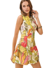 Hillary Floral Drop Waist Dress