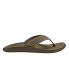 Brown sandal on a white background