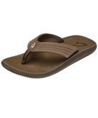 Brown sandal on a white background