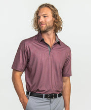 Southern Shirt Co - Gridiron Printed Polo