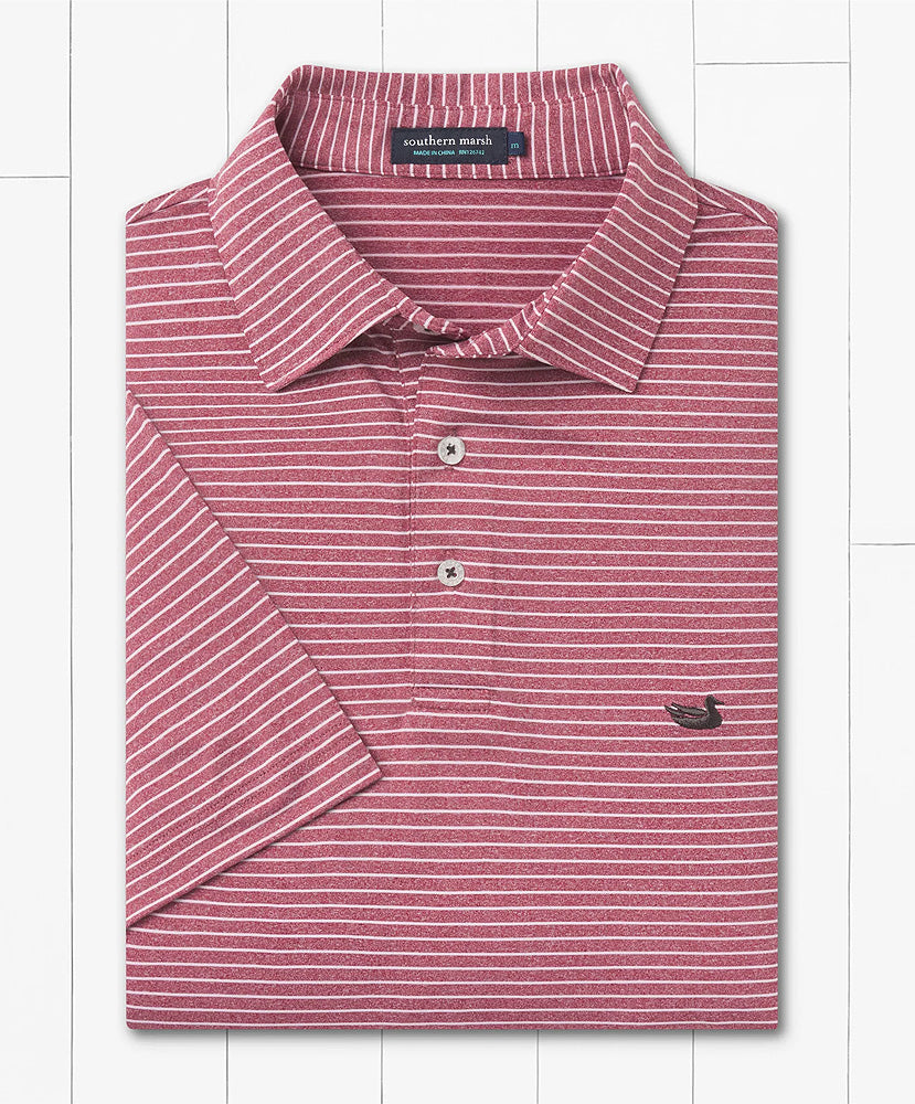 Southern Marsh - Biloxi Heather Performance Polo