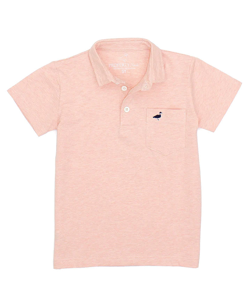 Properly Tied - Youth Harrison Pocket Polo SS