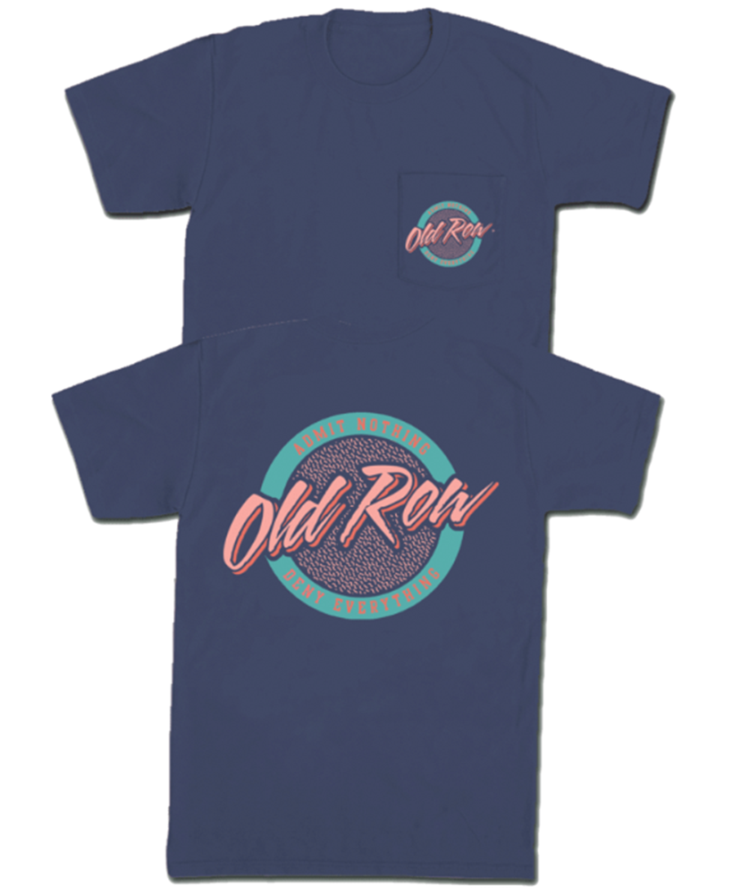 Old Row - Circle Logo Pocket Tee