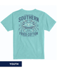 Southern Fried Cotton - Youth Salty Blue Crab SS Tee