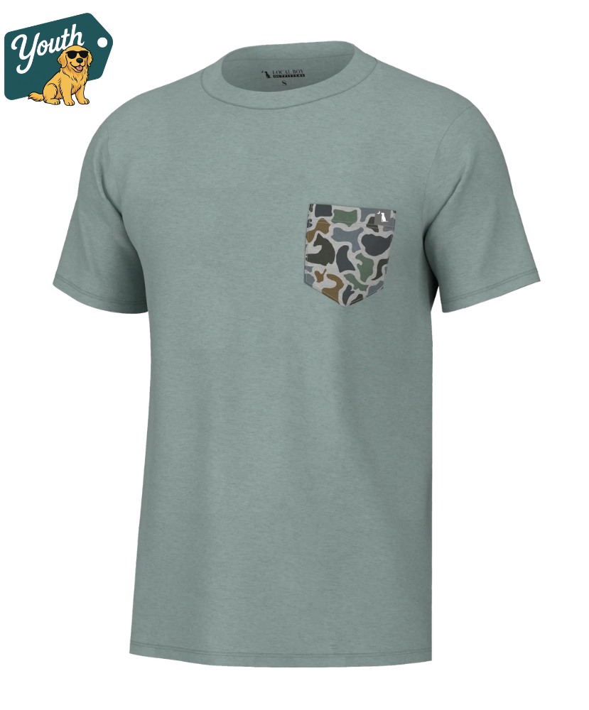 Local Boy - Youth Heather Blend Crew Tee