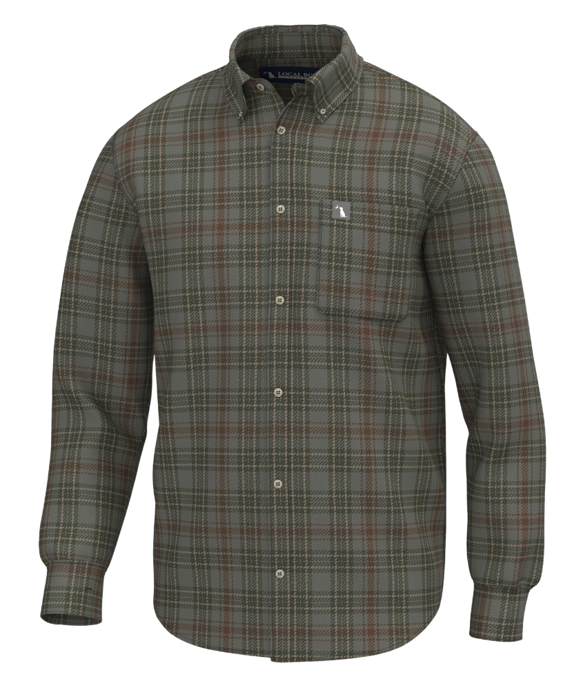 Local Boy - Cain Stretch Flannel