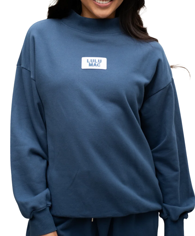 Lulu Mac - Terry Cloth Mockneck
