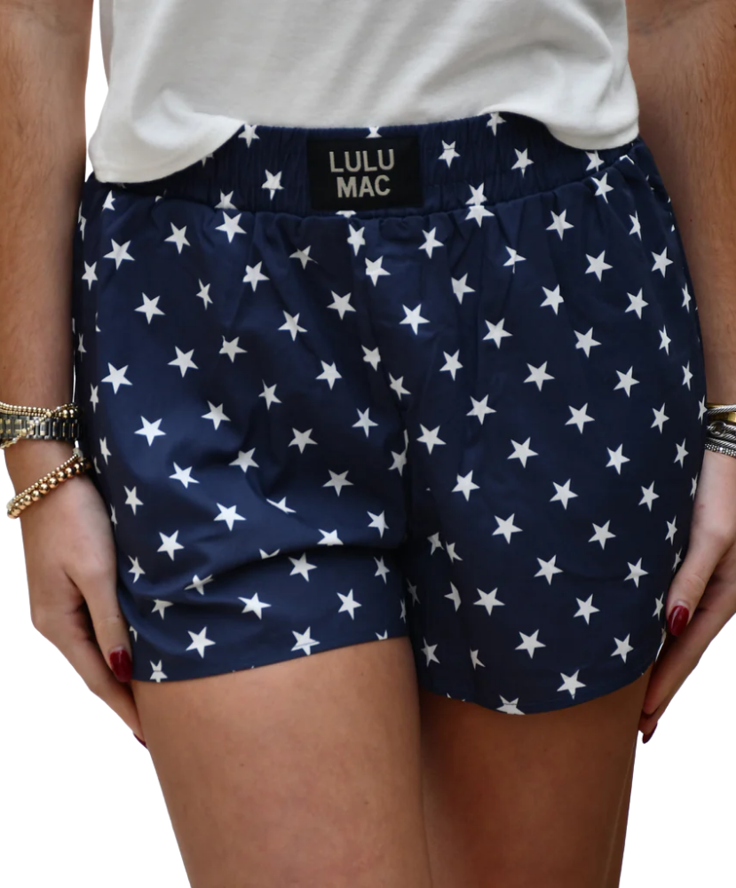 LULU MAC - Printed Boxer Shorts