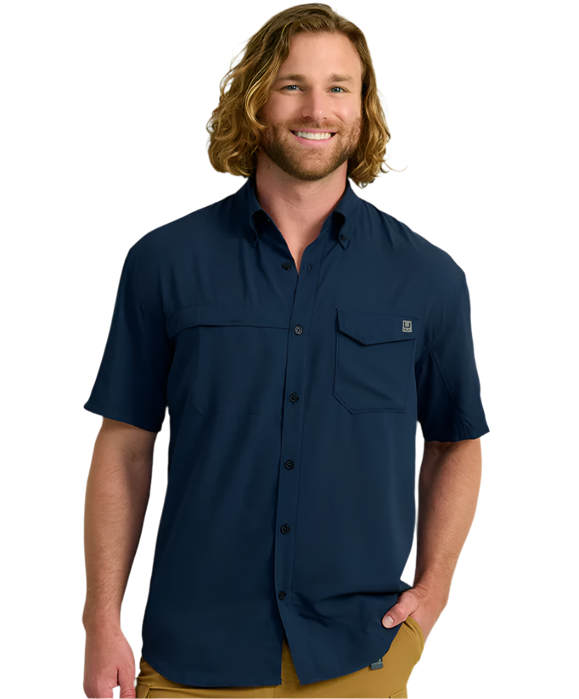 Huk - Tide Point Button Down SS