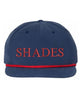 Shades - Embroidered Rope Hat
