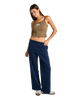 Whit Wide Leg Sweatpants