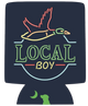 Local Boy - Neon Duck Latte Koozie