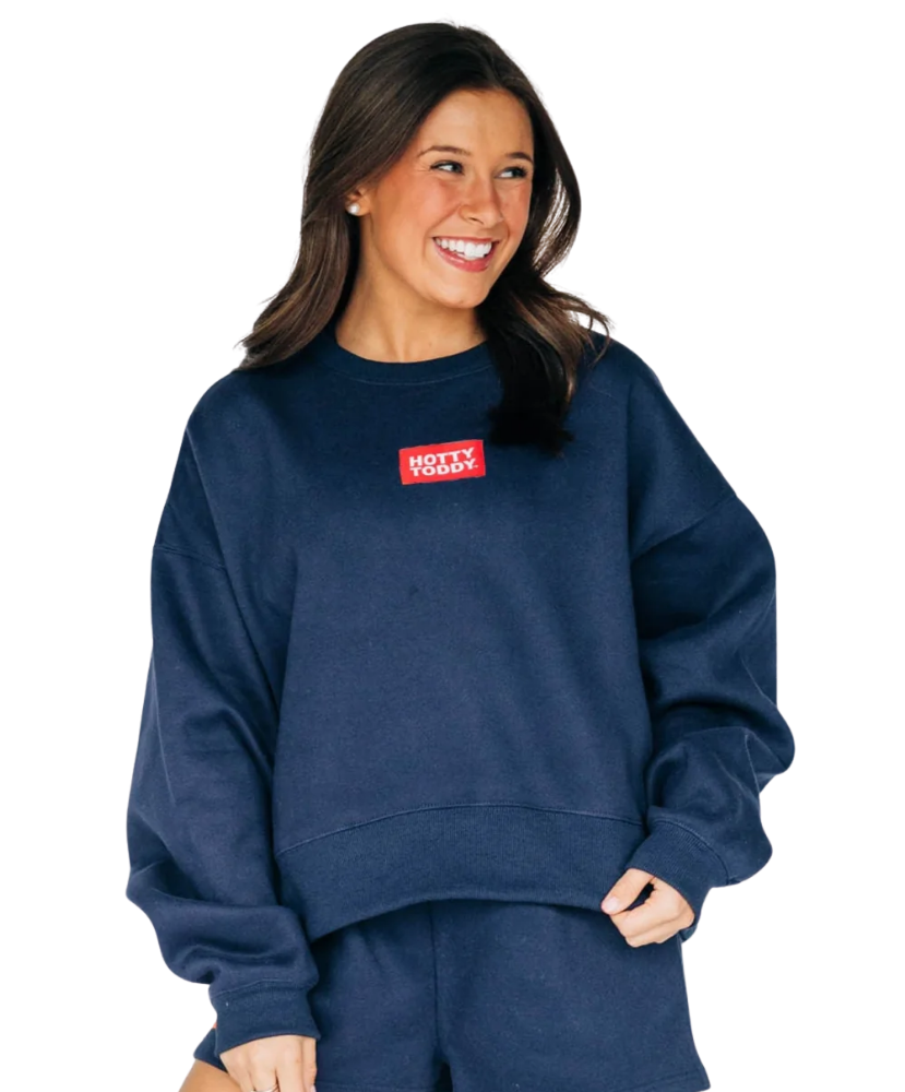The Becca Boxy Crewneck Hotty Toddy