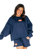 The Becca Boxy Crewneck War Eagle