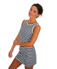 Sam Striped Tank & Mini Skirt Set