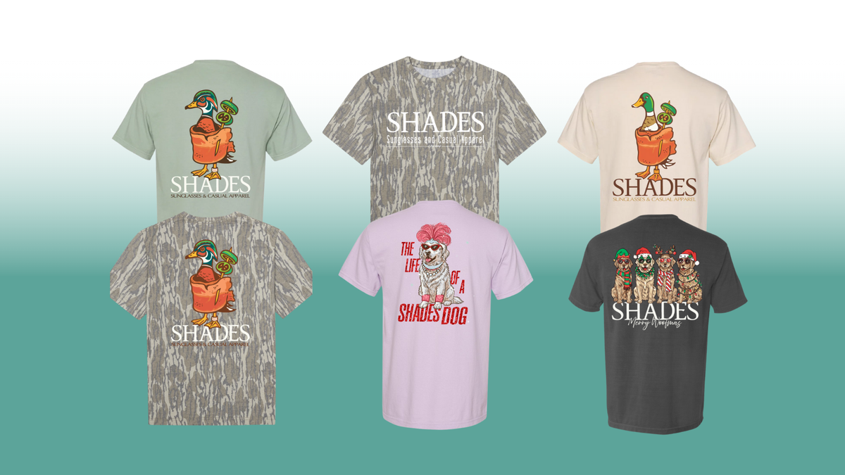 Shades Sunglasses and Casual Apparel