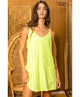 Val V-Neck Jersey Mini Dress with Shorts