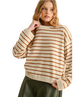 Sloane Striped Pattern Knitted Top