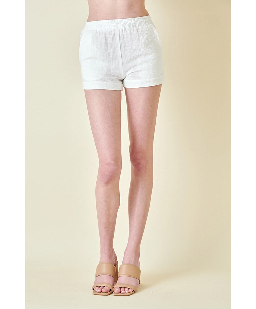 Bailey Cotton Gauze Four Pocket Shorts