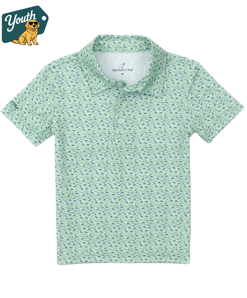 Properly Tied - Youth Inlet Polo