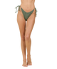 Golden Hour Shimmer Side Tie Bottom