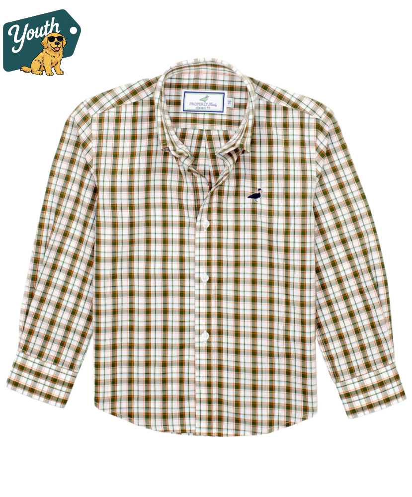 Properly Tied - Youth Seasonal Sportshirt LS