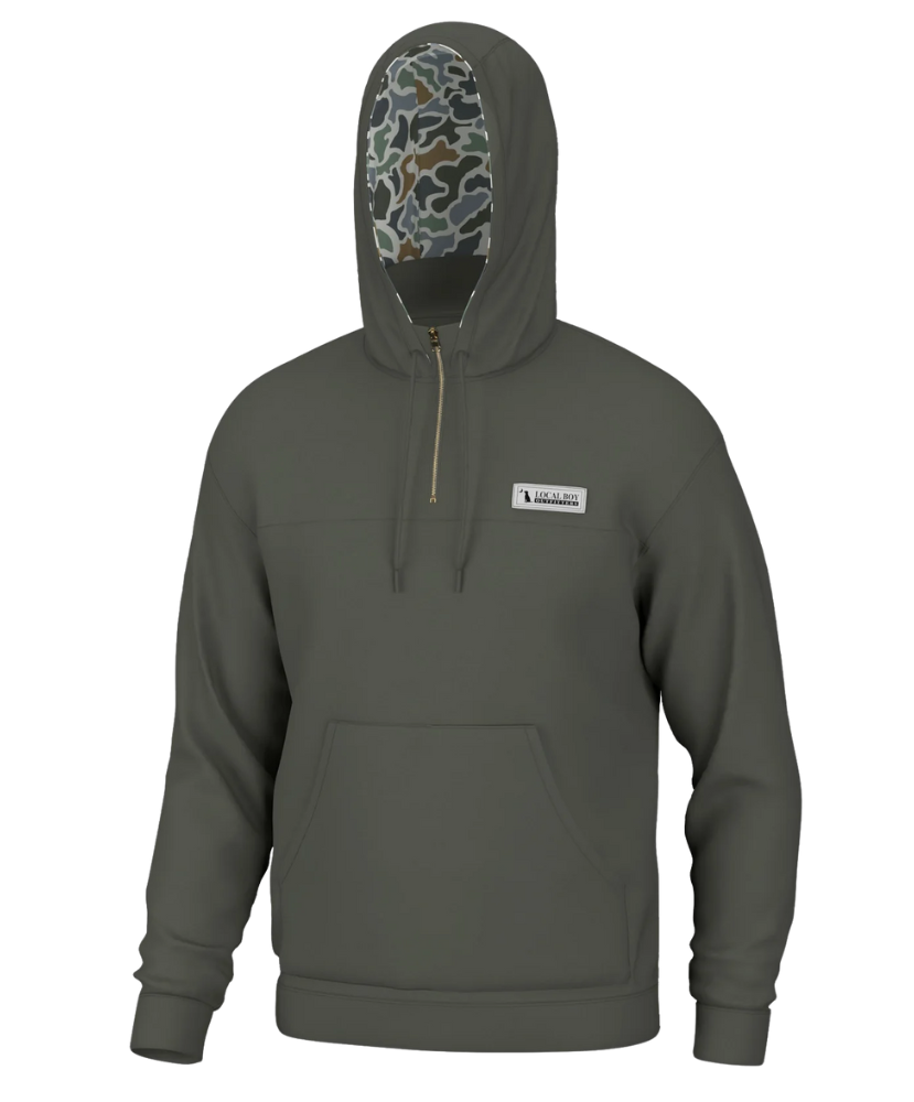 Local Boy - Quarter Zip Hoodie