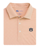 Onward Reserve - Auburn Hairline Stripe Performance Polo