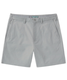 Gray shorts on a white background