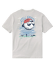 White t-shirt with a golf ball graphic and 'Full Send' text on a white background