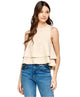 Harper Double Layer Linen Top
