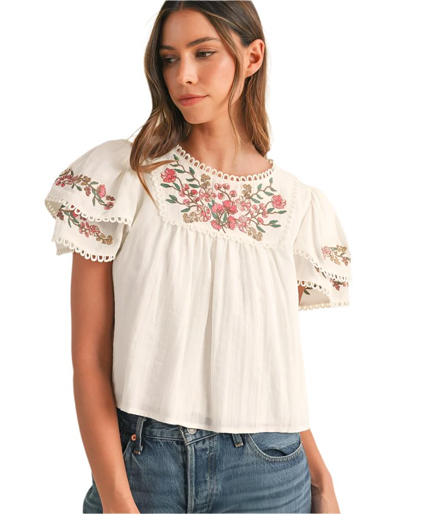 Give Me My Flowers Top