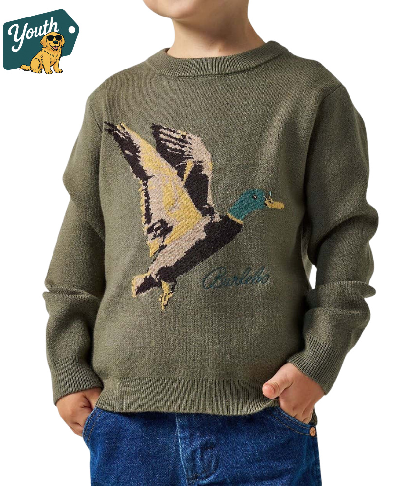 Burlebo - Youth Cabin Sweater - Duck