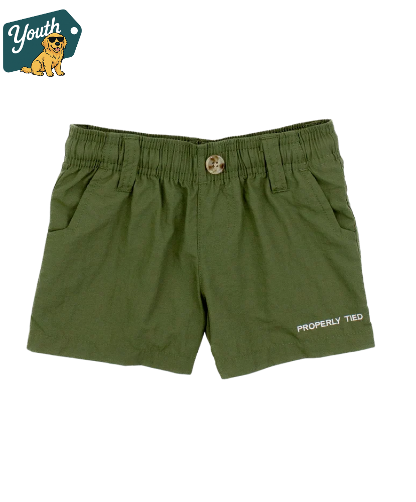Properly Tied - Youth Fall Mallard Shorts