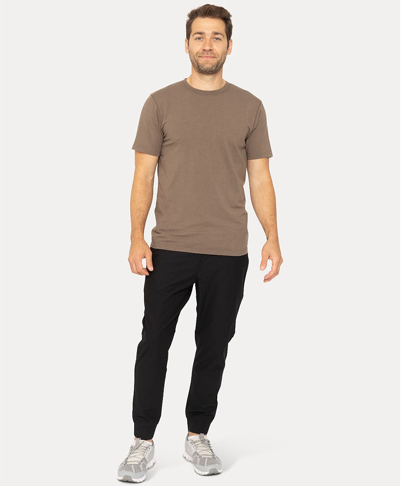 Pima Cotton Blend Short Sleeve Tee