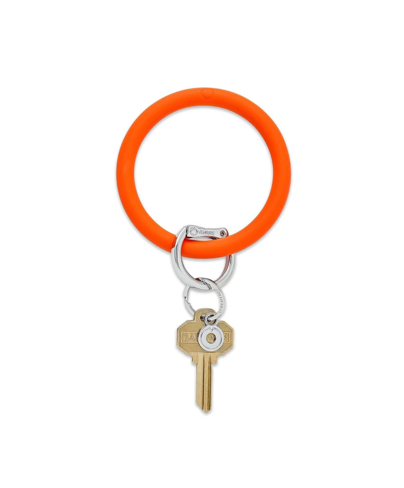 Silicone Big O Key Ring
