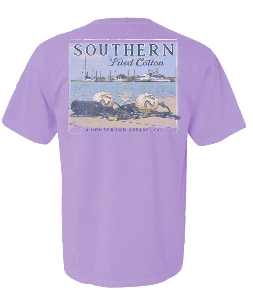 Southern Fried Cotton -  Dock Of The Bay Tee